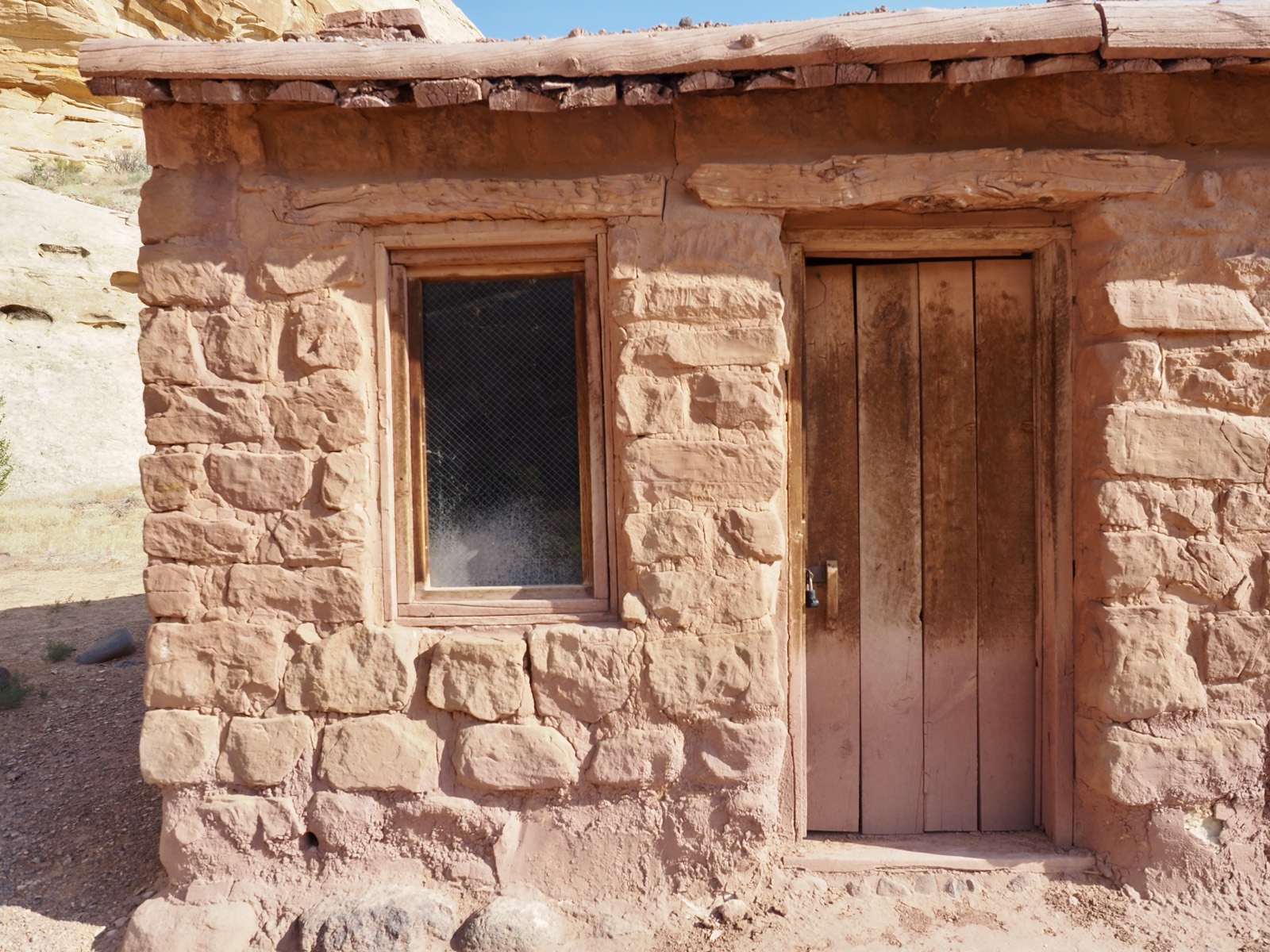 A family of eleven lived in this one-room stone house — maybe 300 square feet, all told.