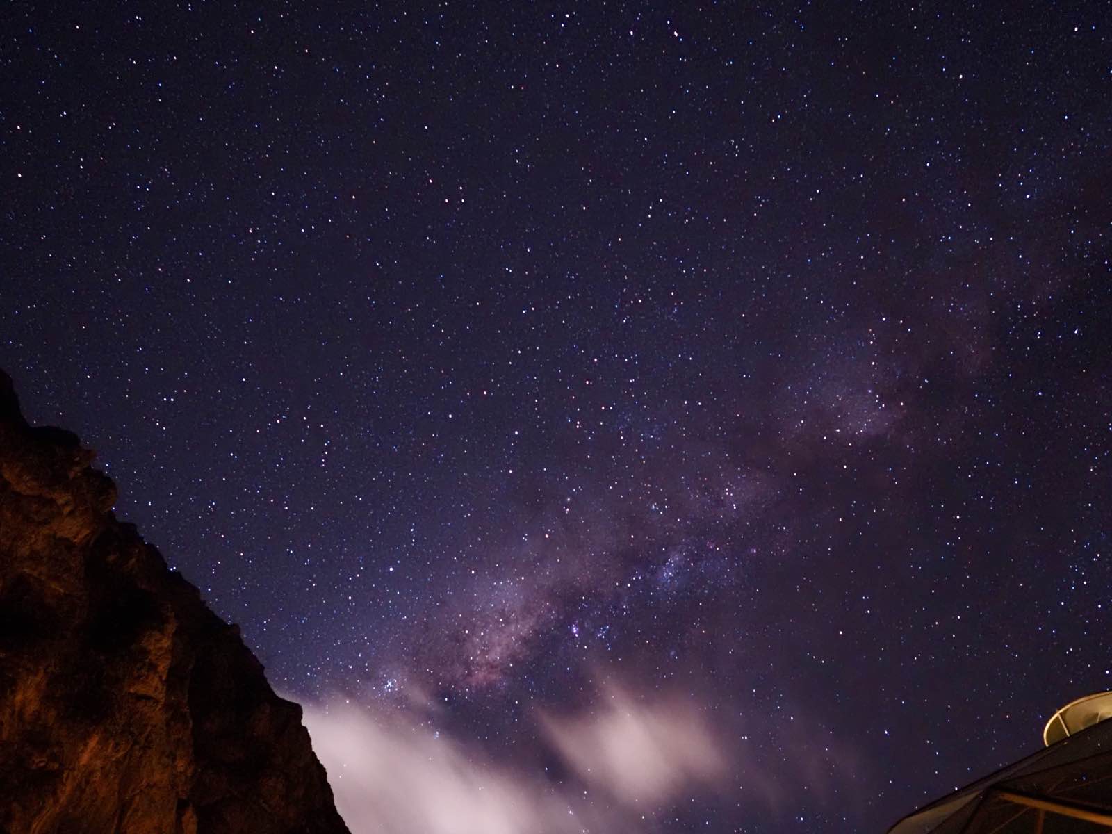 The Milky Way over the Sacred Valley