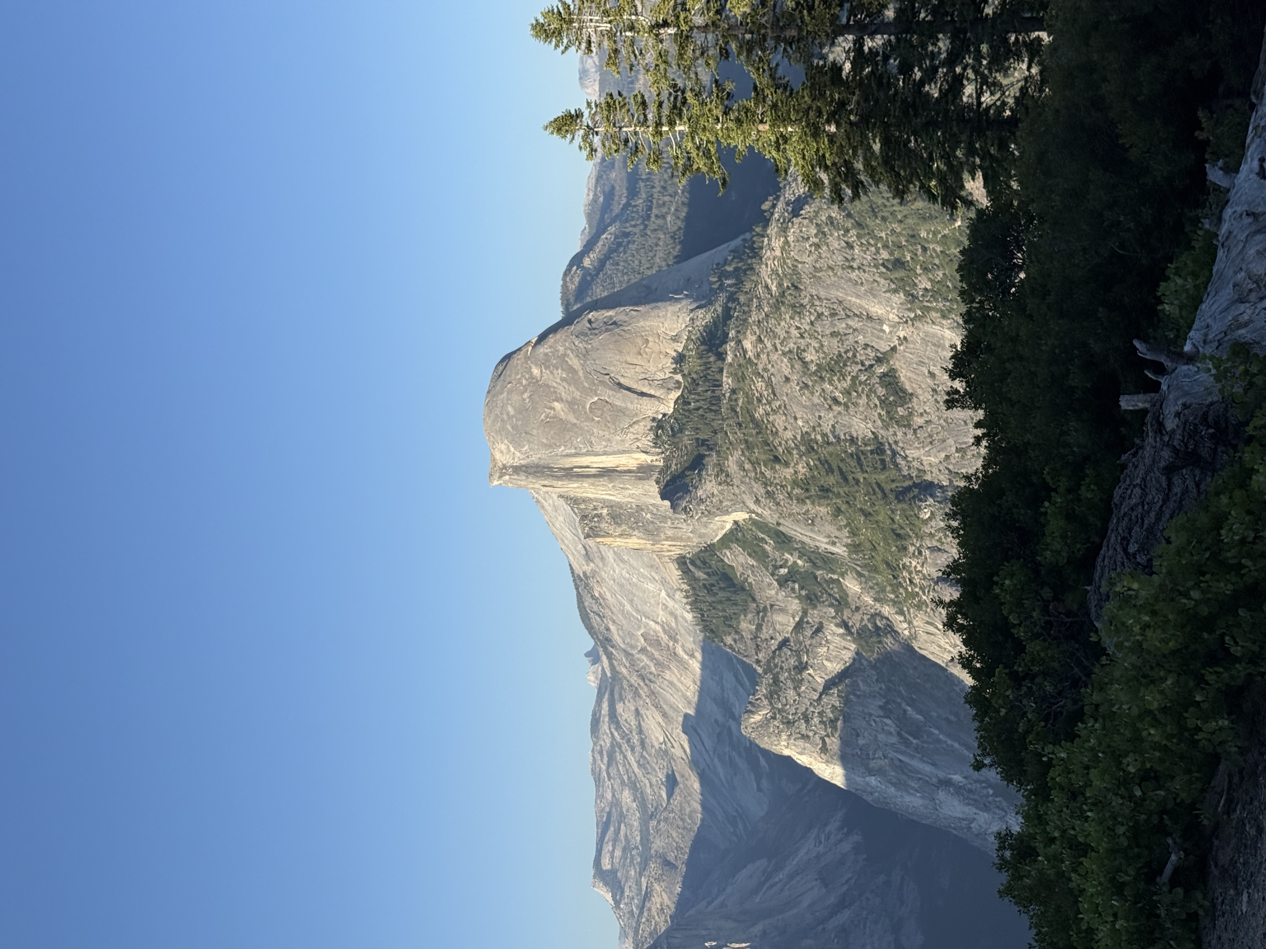Back at Glacier Point with Aaron.