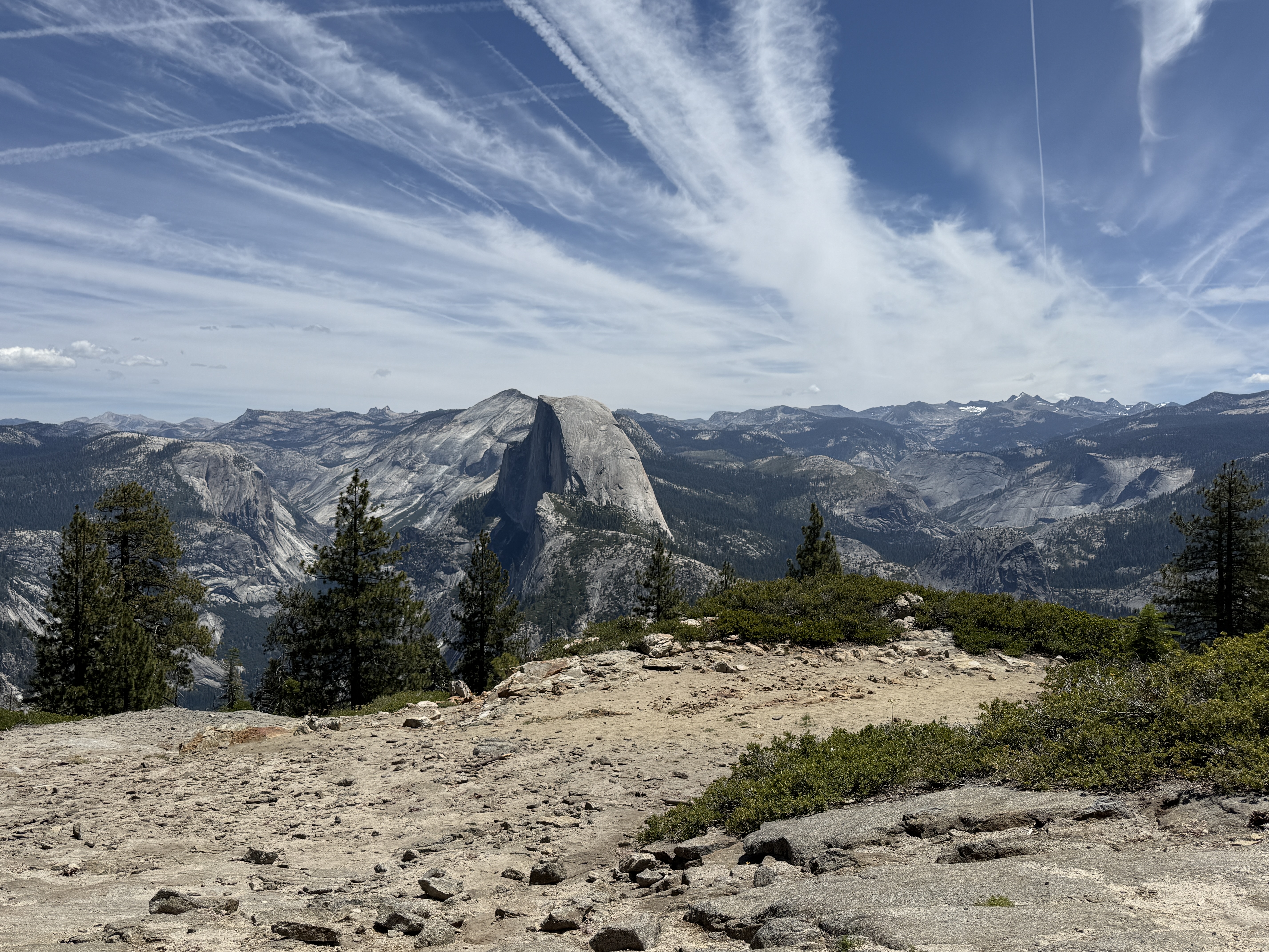 The payoff from the top of Sentinel Dome.