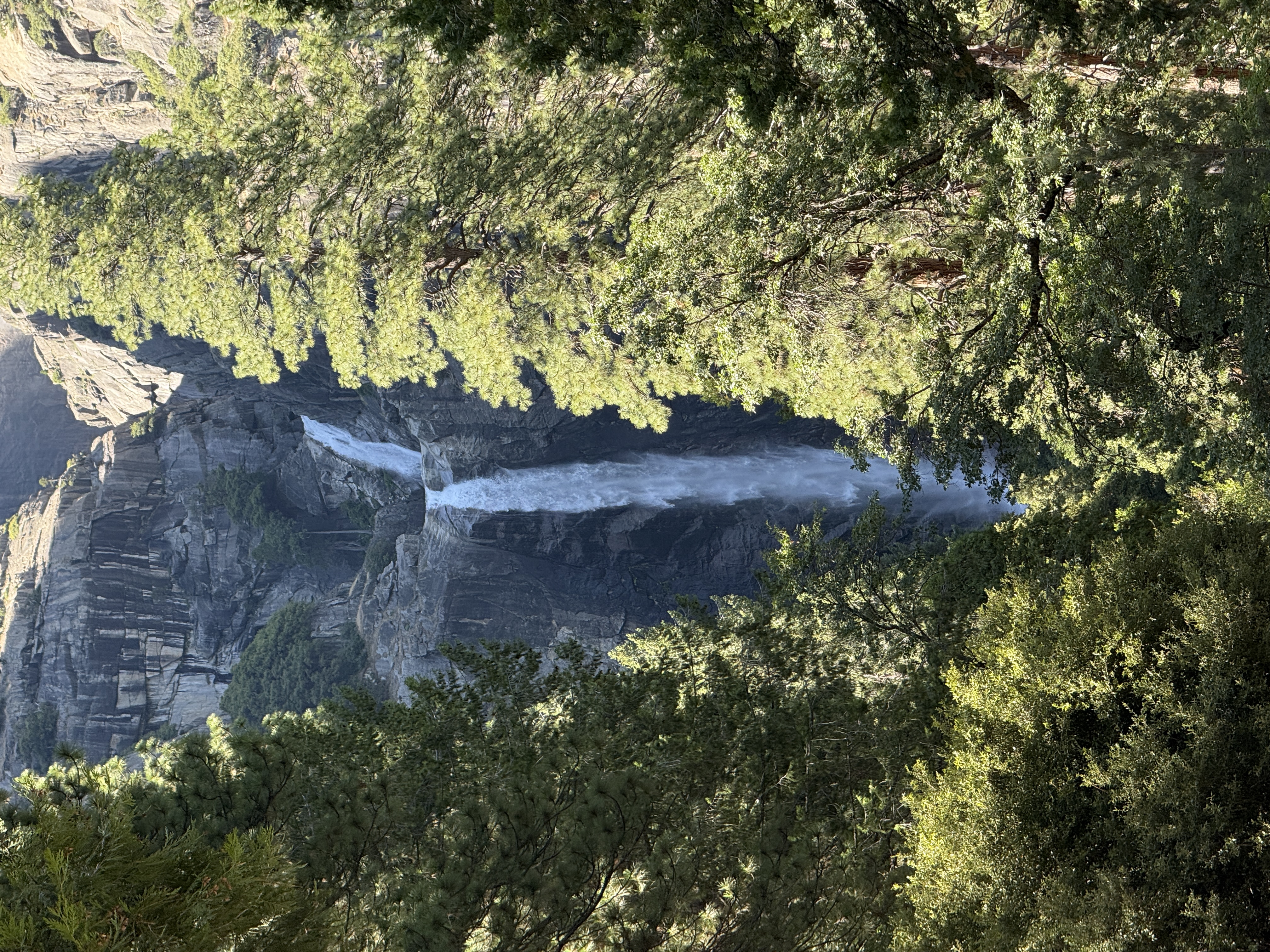 Upper and Lower Yosemite Falls.