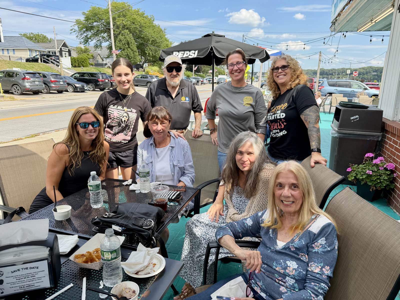 Cousins gathered around a table at Don & Bob's — the first time since 1991.